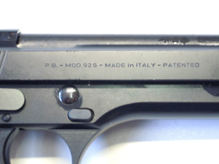 BERETTA 92S cal. 9x21 modificata Terni (PS00093A) - Image 3