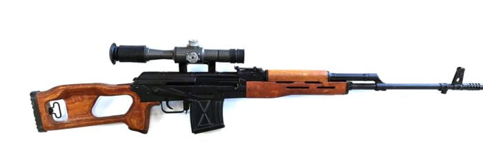 Pușca Semiautomată cu Lunetă ( DRAGUNOV FPK SNIPER RUMENO) cal. 7,62 x 54R (CA00178A) - immagine 5