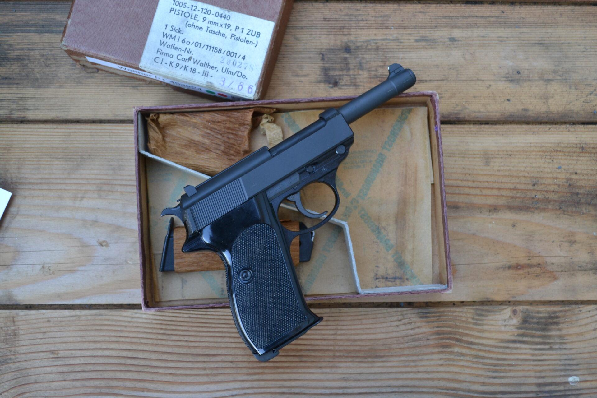 Pistola P1 Walther cal. 9x19