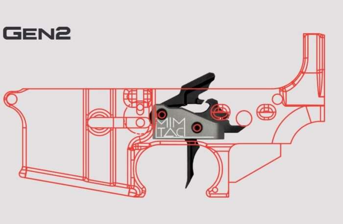 AR15, AR10, AR15 9mm Pcc gruppo di scatto DROP IN - Image 3
